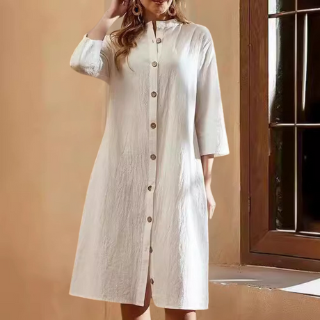 Women's Long Polyester Maxi Dress