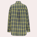 Women's Checkered Polyester Shirt
