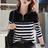 Women's Striped Cotton T-Shirt