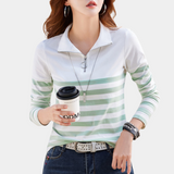 Women's Striped Cotton T-Shirt