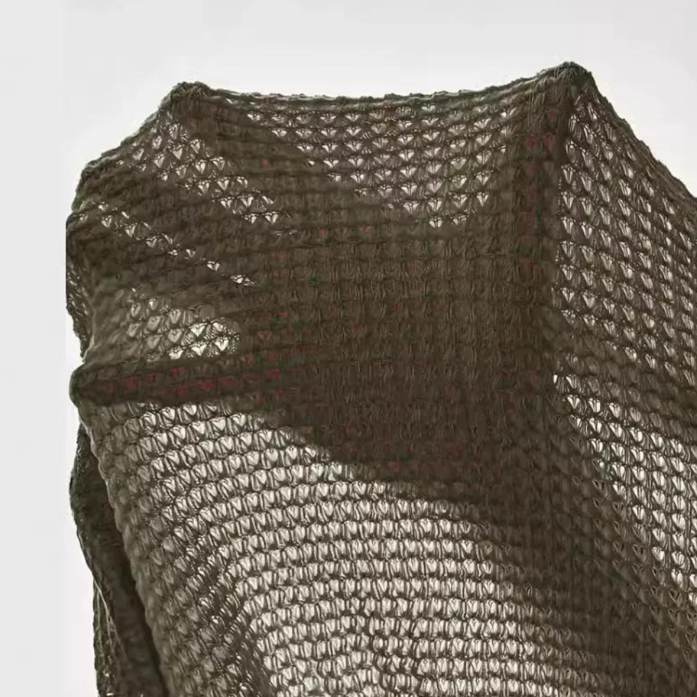 Women's Knitted Polyester Top