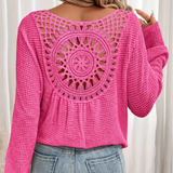 Women's Knitted Polyester Top