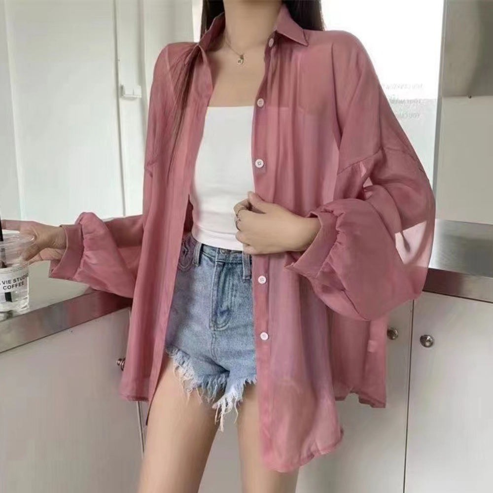 Women's Blouse Elegant Long Sleeve