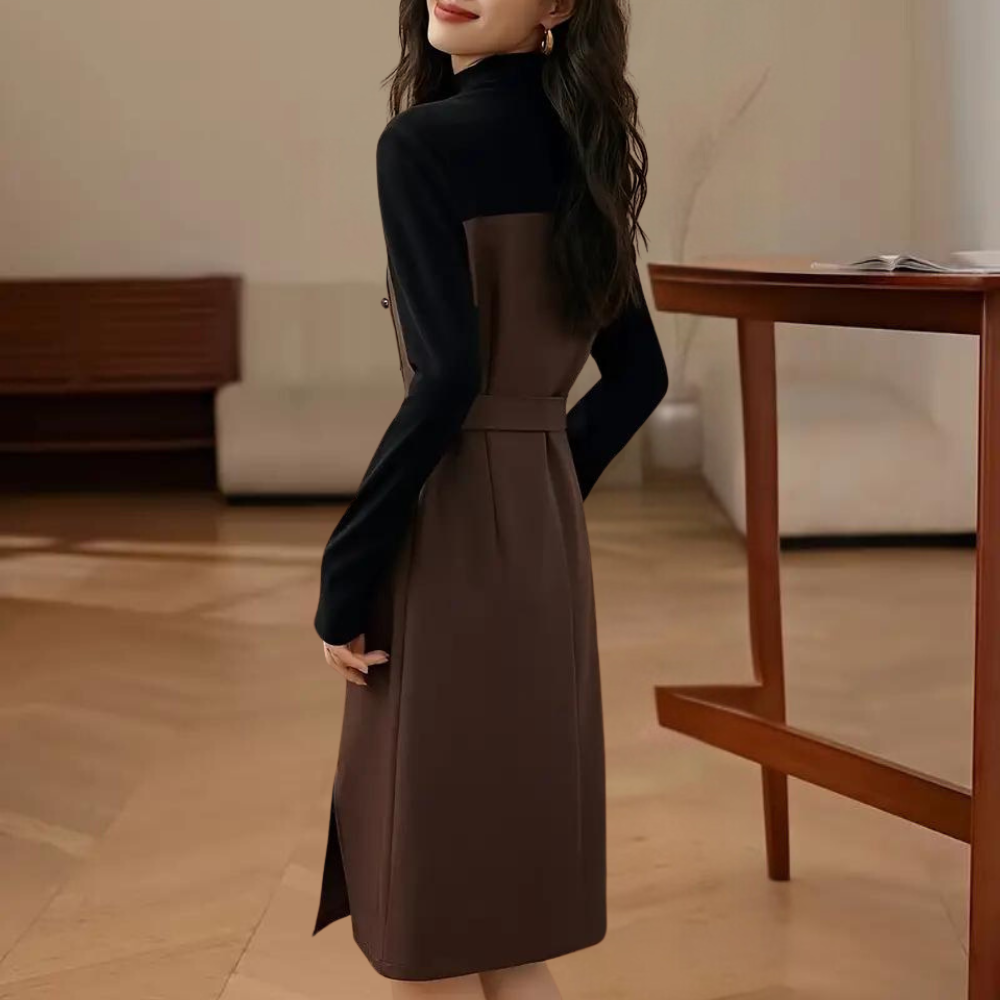 Women's Black Midi Summer Dress