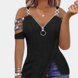 Women's Going Out Top Breathable Fabric