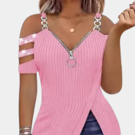 Women's Going Out Top Breathable Fabric