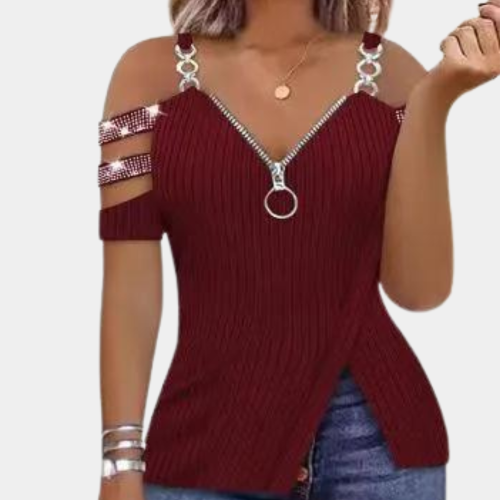Women's Going Out Top Breathable Fabric