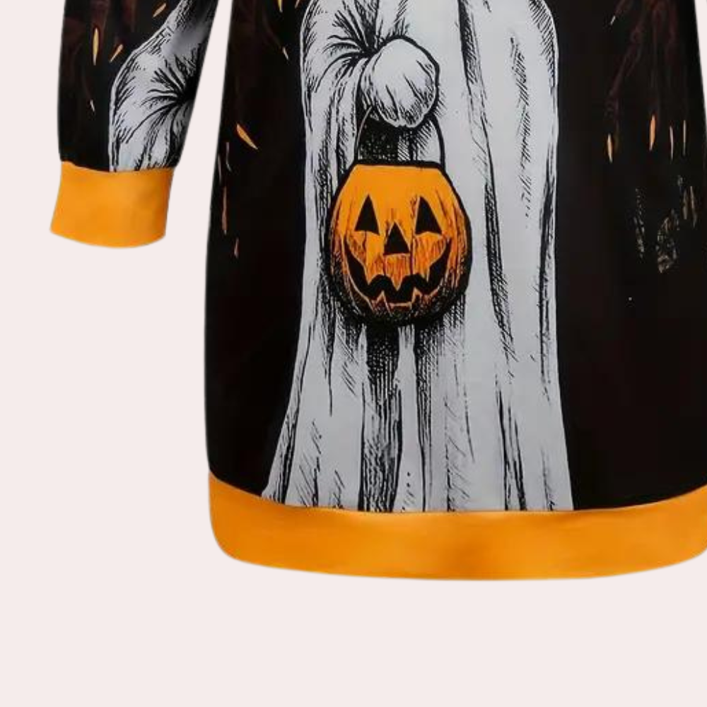 Women's Black Hoodie Dress