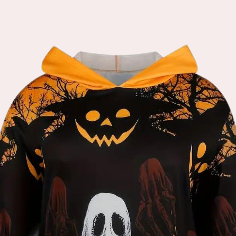Women's Black Hoodie Dress