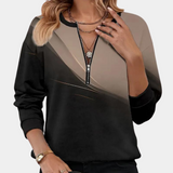 Women's Zipper Polyester Shirt