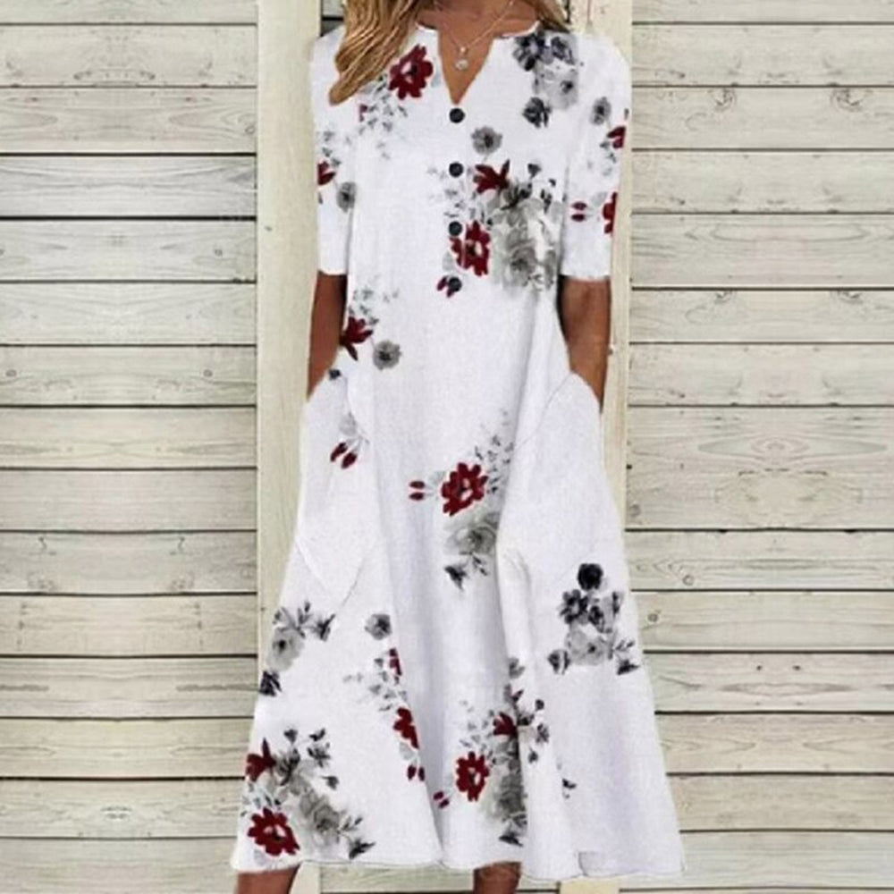Women's Floral Summer Dress
