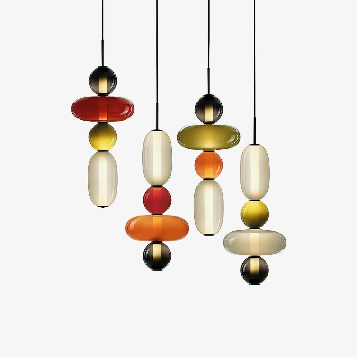 SugarFree - Elegant Glass Pendant