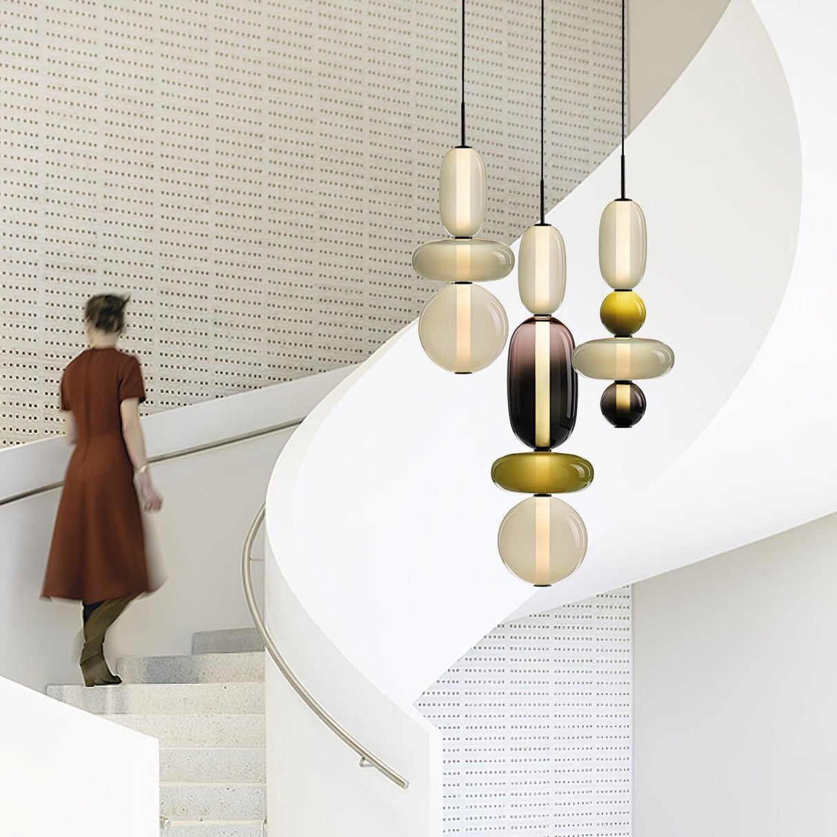 SugarFree - Elegant Glass Pendant