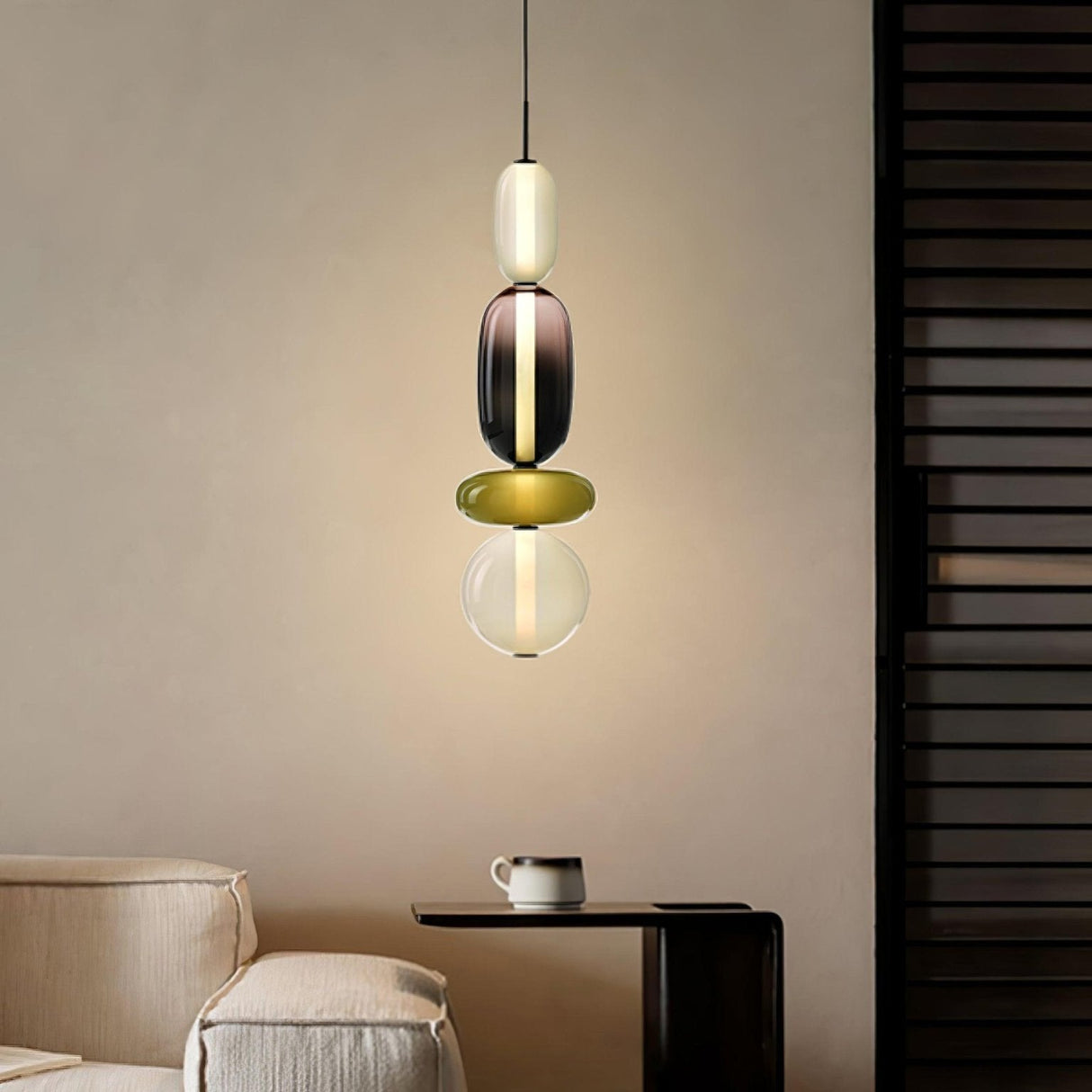 SugarFree - Elegant Glass Pendant