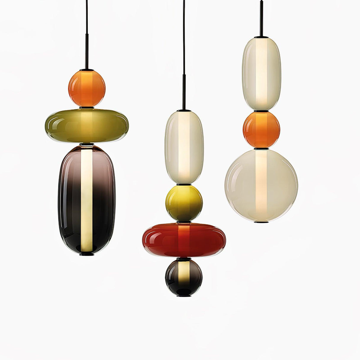 SugarFree - Elegant Glass Pendant