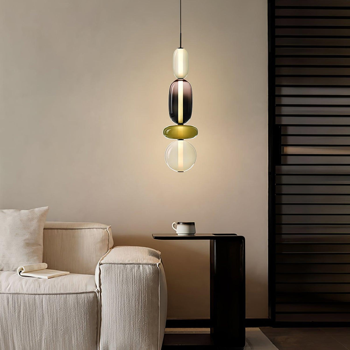 SugarFree - Elegant Glass Pendant