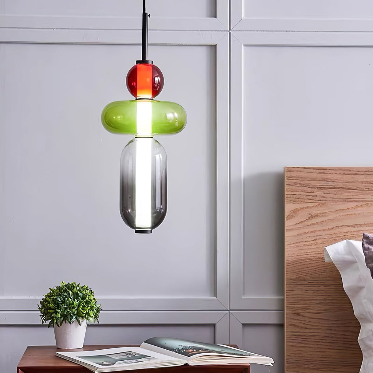 SugarFree - Elegant Glass Pendant