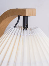 WoodFlow - Table Lamp with Natural Curves and Wooden Design