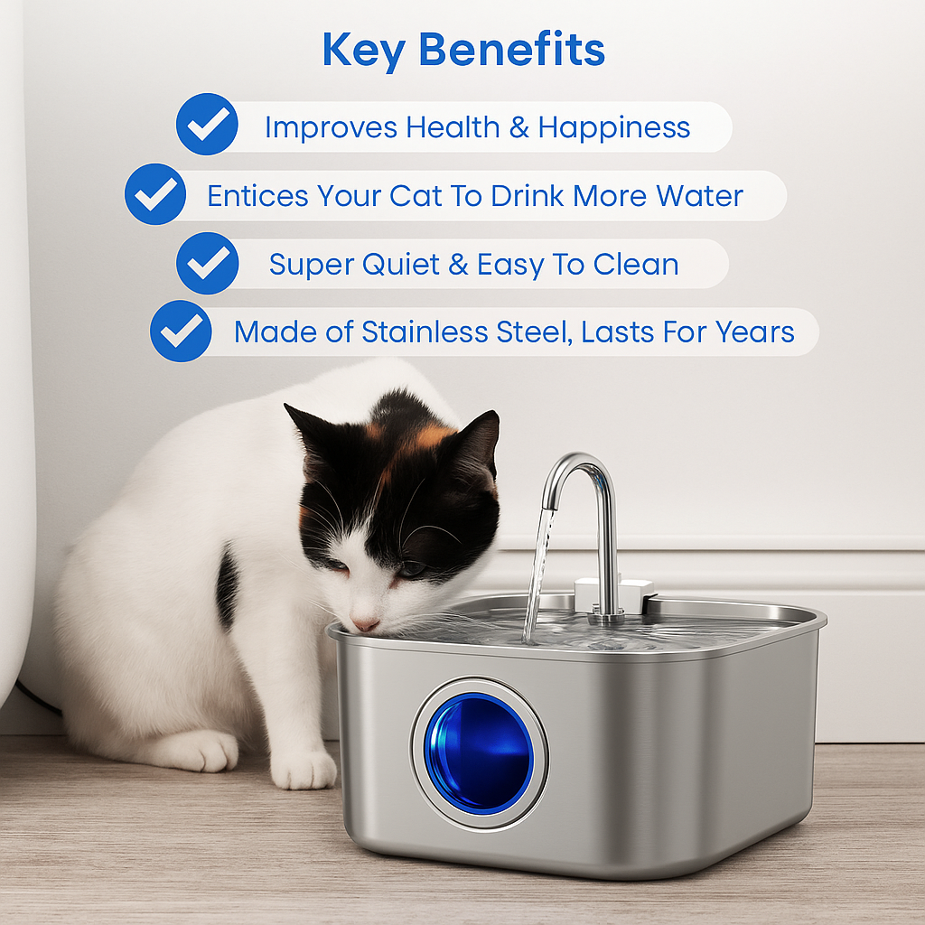 Stainless Steel Water Fountain