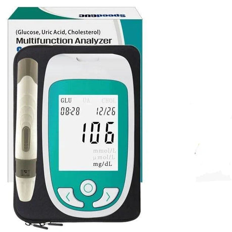 Cholesterol Monitor Kit Portable and Easy to Use at Home