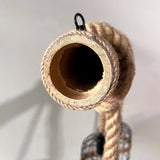 TimberGlow - Retro Wooden Ceiling Light