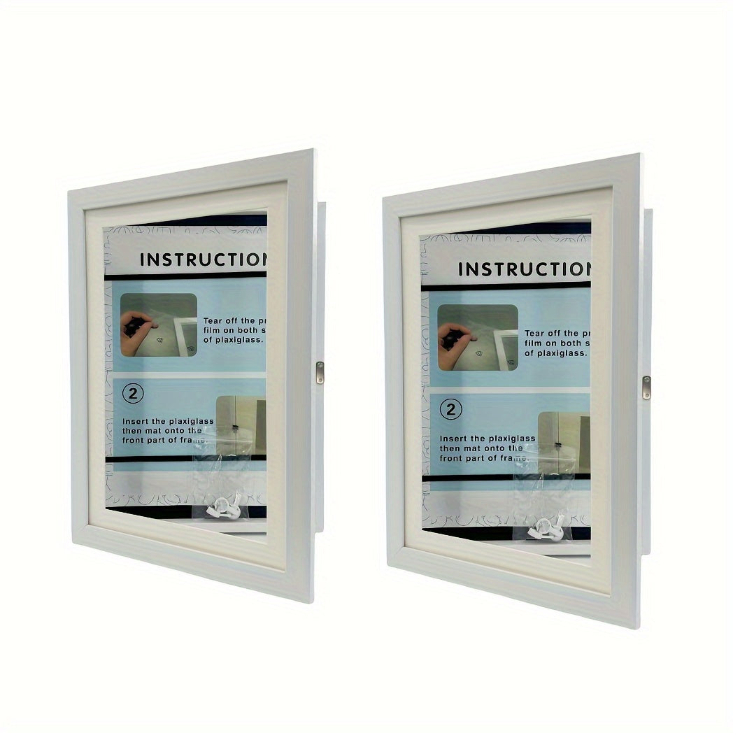 SnapFrame - Set of 2 Magnetic Picture Frames