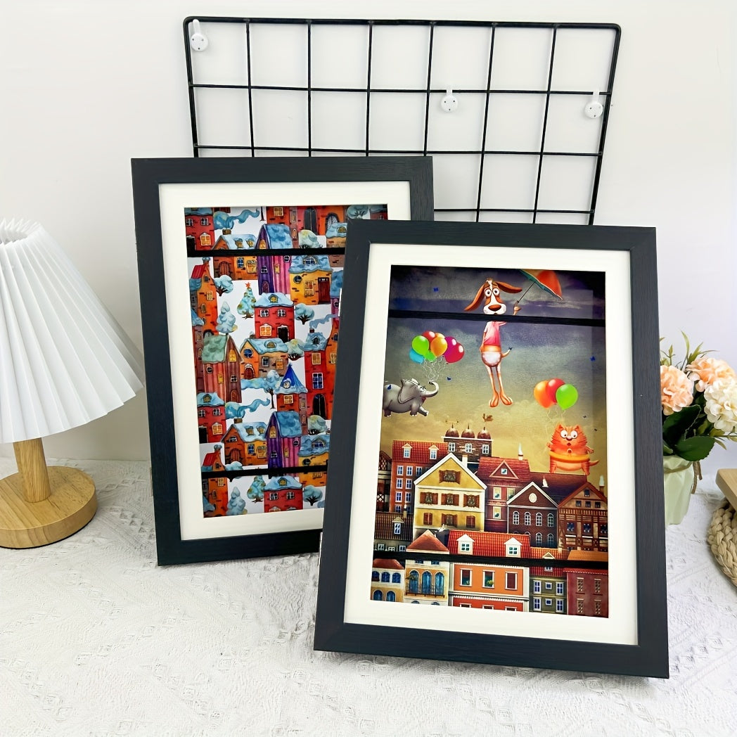 SnapFrame - Set of 2 Magnetic Picture Frames