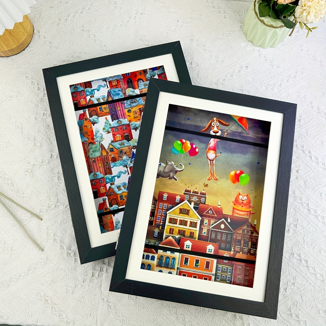 SnapFrame - Set of 2 Magnetic Picture Frames