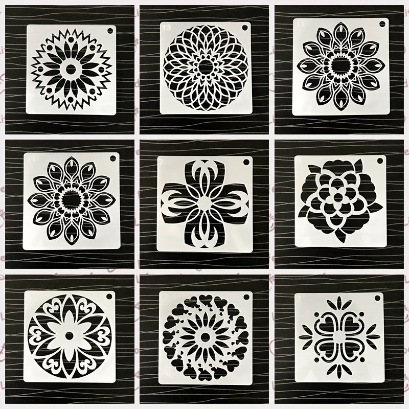 StencilWorks - 48 Templates for Stone & Wood Creations