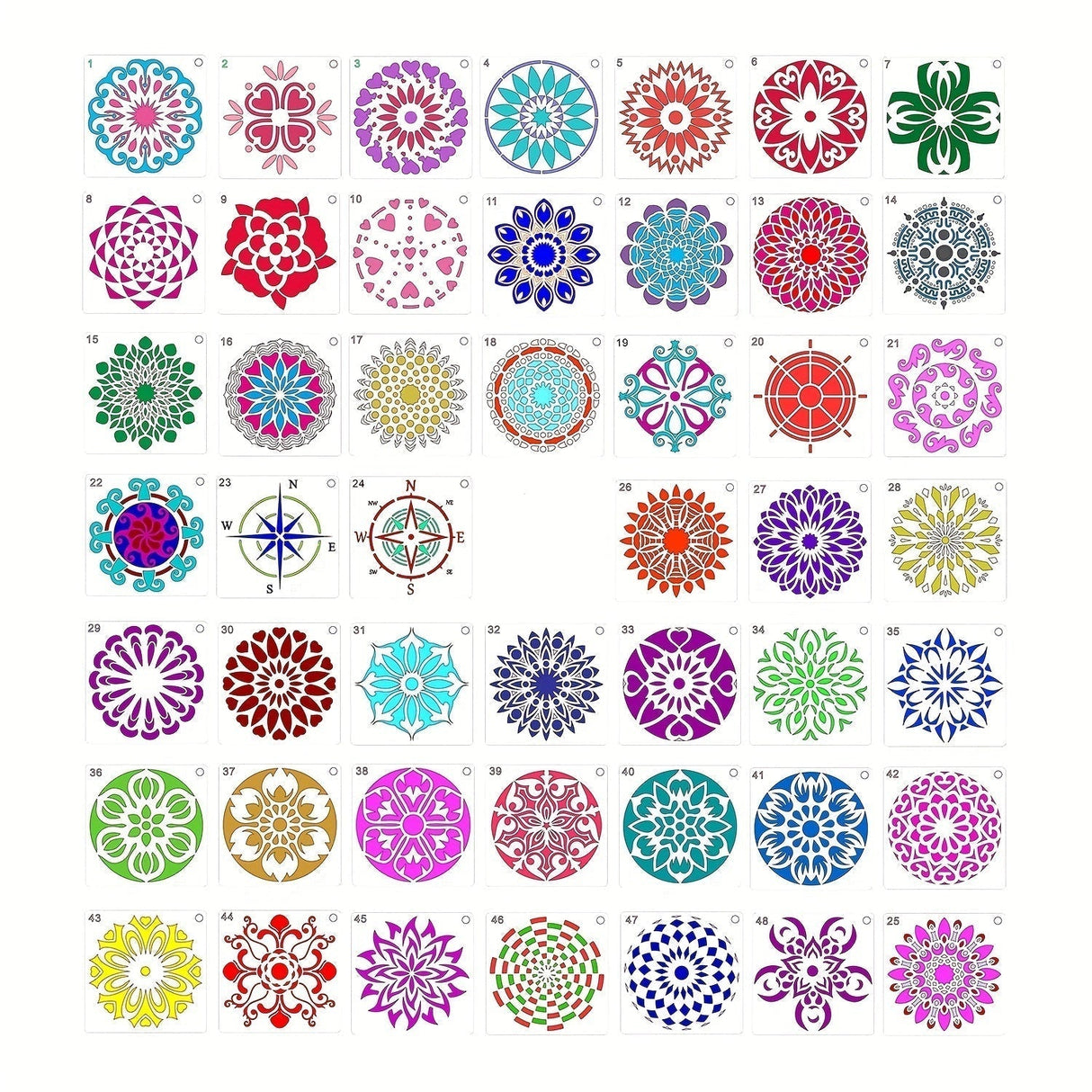 StencilWorks - 48 Templates for Stone & Wood Creations