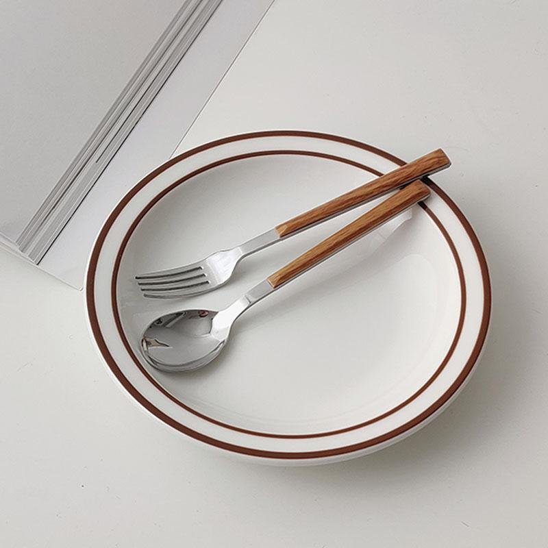 TimberBite - Elegant 3-Piece Cutlery Set