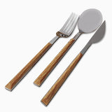 TimberBite - Elegant 3-Piece Cutlery Set