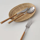TimberBite - Elegant 3-Piece Cutlery Set