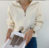 SilkBlend - Cashmere Zip Jumper