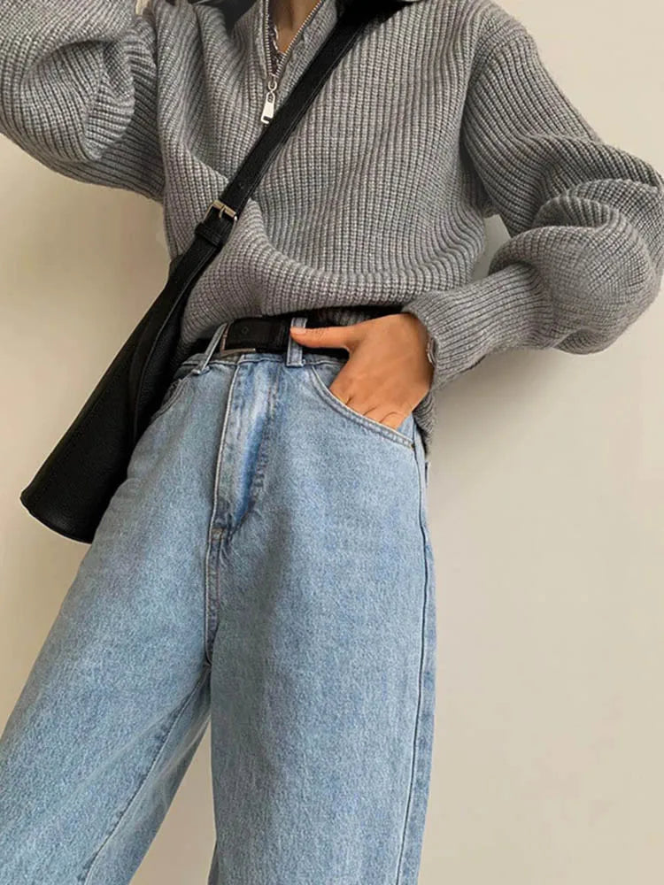 SilkBlend - Cashmere Zip Jumper
