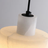 ArcticLuxe – White Marble Hanging Lamp