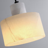 ArcticLuxe – White Marble Hanging Lamp