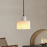 ArcticLuxe – White Marble Hanging Lamp