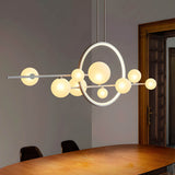 SphereLume – Artistic Glass Chandelier