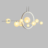 SphereLume – Artistic Glass Chandelier