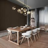 SphereLume – Artistic Glass Chandelier