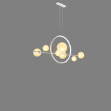 SphereLume – Artistic Glass Chandelier