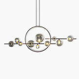 SphereLume – Artistic Glass Chandelier