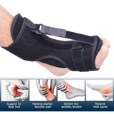 Adjustable Dorsal Night Splint with Plantar Drop Orthotic Brace for Heel Pain Relief