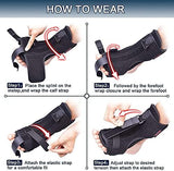 Adjustable Dorsal Night Splint with Plantar Drop Orthotic Brace for Heel Pain Relief