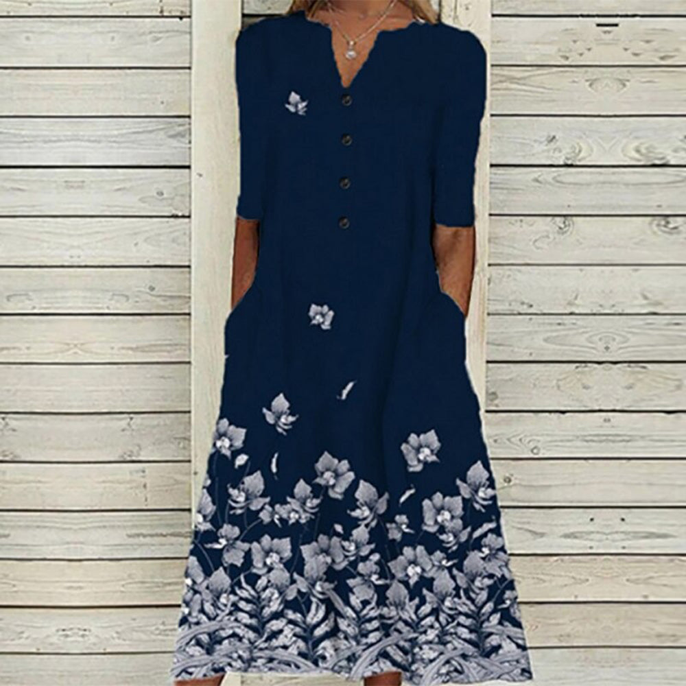 Women's Floral Summer Dress