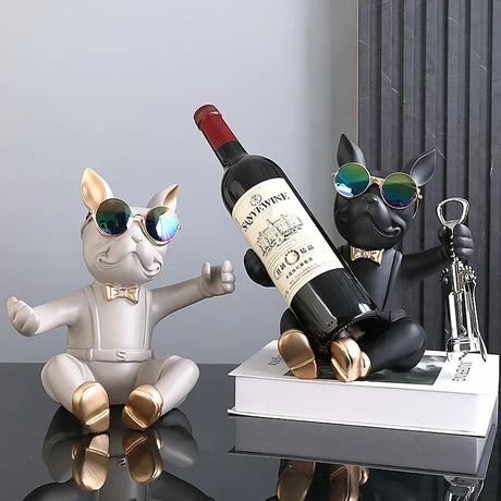 VinoPup - Charming Dog Wine Rack