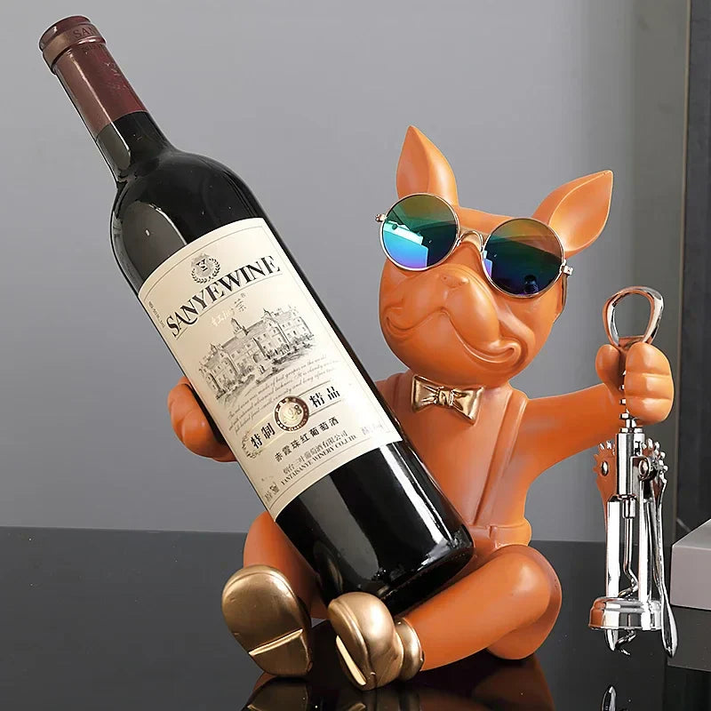 VinoPup - Charming Dog Wine Rack
