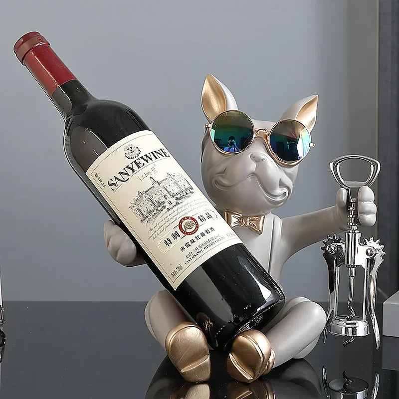VinoPup - Charming Dog Wine Rack