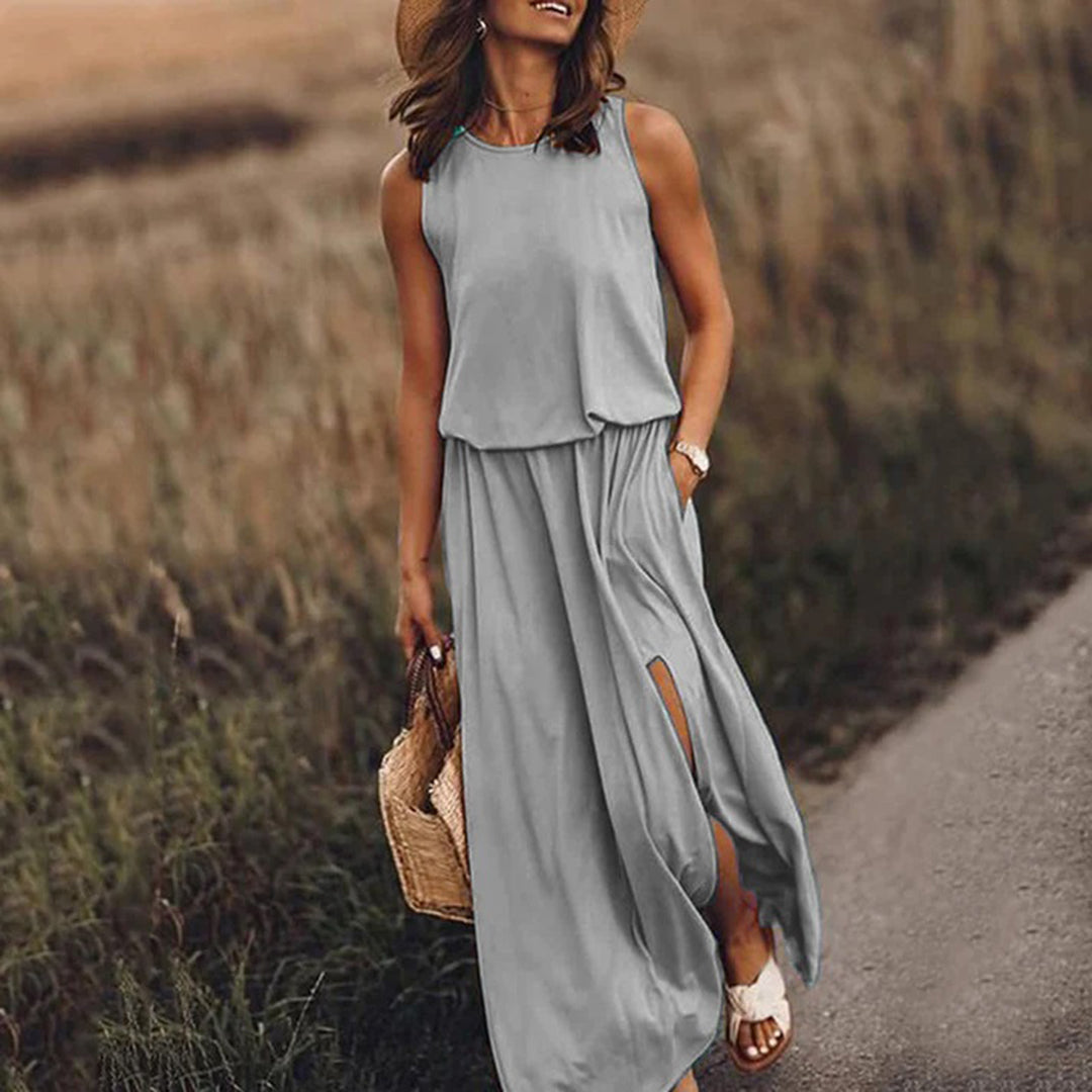 Women's Casual Polyester Summer Dress